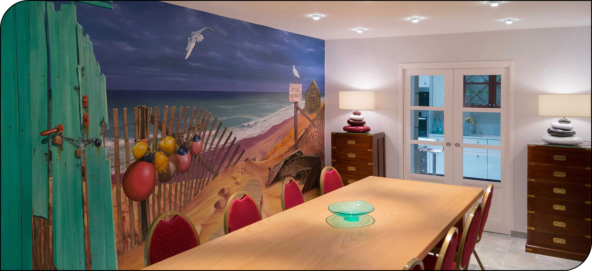 trompe-l'œil&nbsp; rue notre dame ville de morlaix