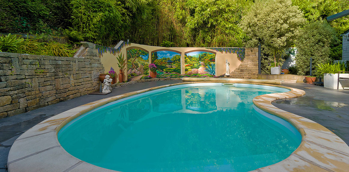 trompe-l'œil&nbsp; rue notre dame ville de morlaix