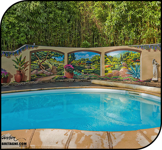 trompe-l'œil&nbsp; rue notre dame ville de morlaix