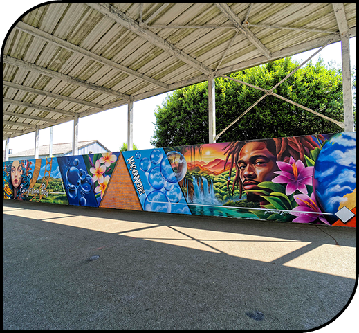 trompe-l'œil&nbsp; rue notre dame ville de morlaix