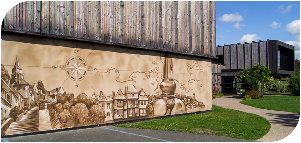 Décoration murale illustrative entreprise Lannion Côtes-d'Armor Bretagne