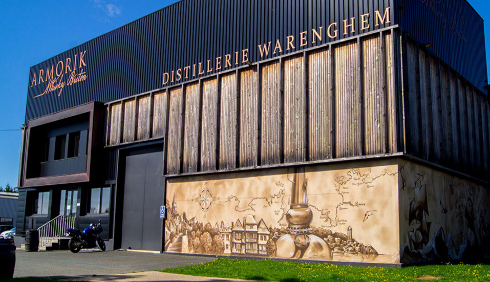 Décoration murale grand format illustrative pour l'entreprise warenghem de Lannion Côtes-d'Armor Bretagne